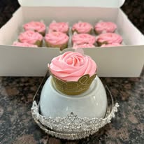 Rosette Cupcake Box